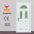 China yongkang steel security metal door with glass